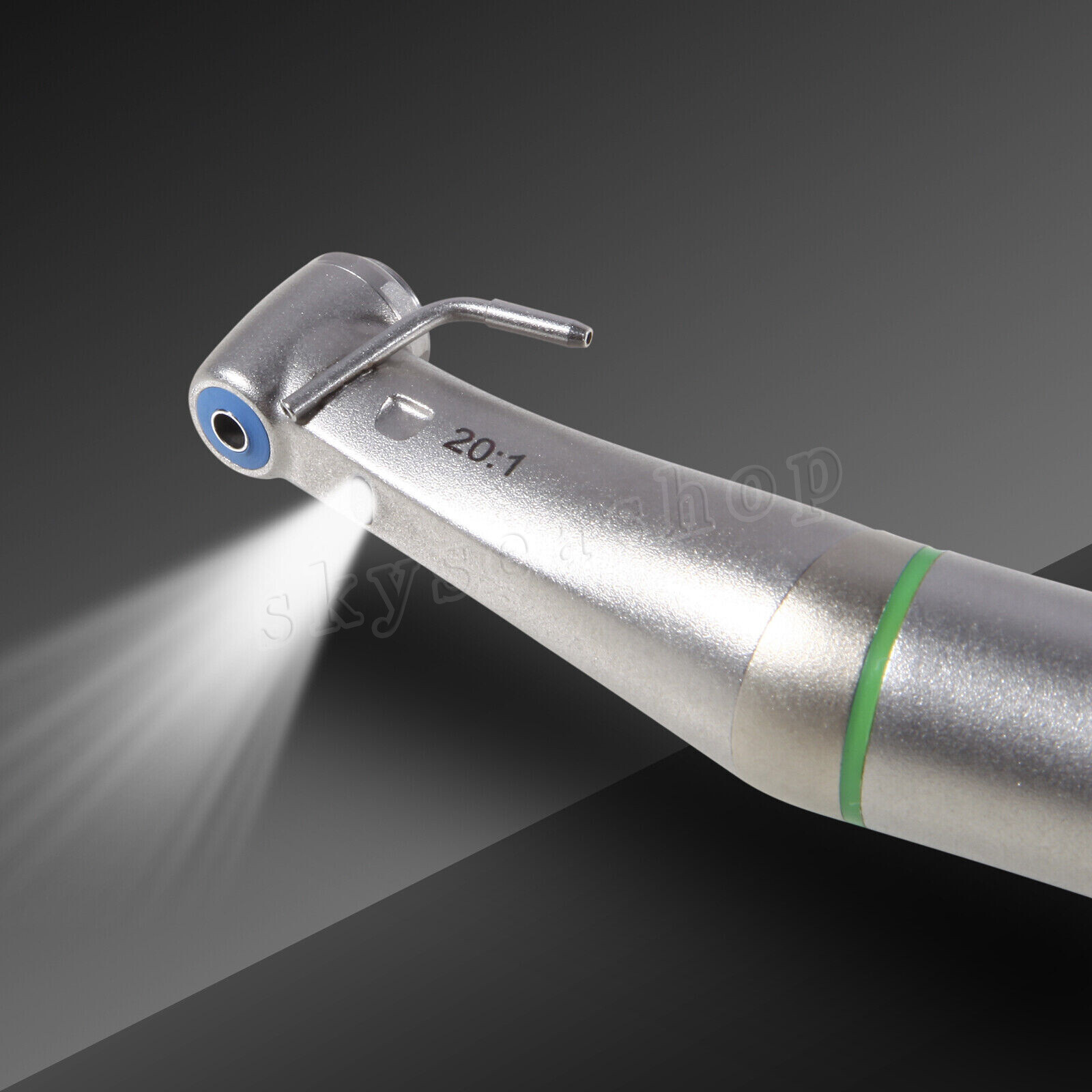 1-5 Contra Angle 20:1 LED Dental Implant Surgical Handpiece Fiber Optic For NSK
