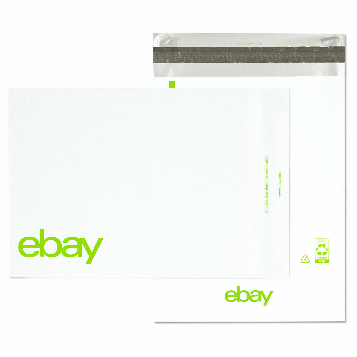 21 New eBay-Branded Polymailer Red Green & Blue 9″ x 11.5″ No Padding