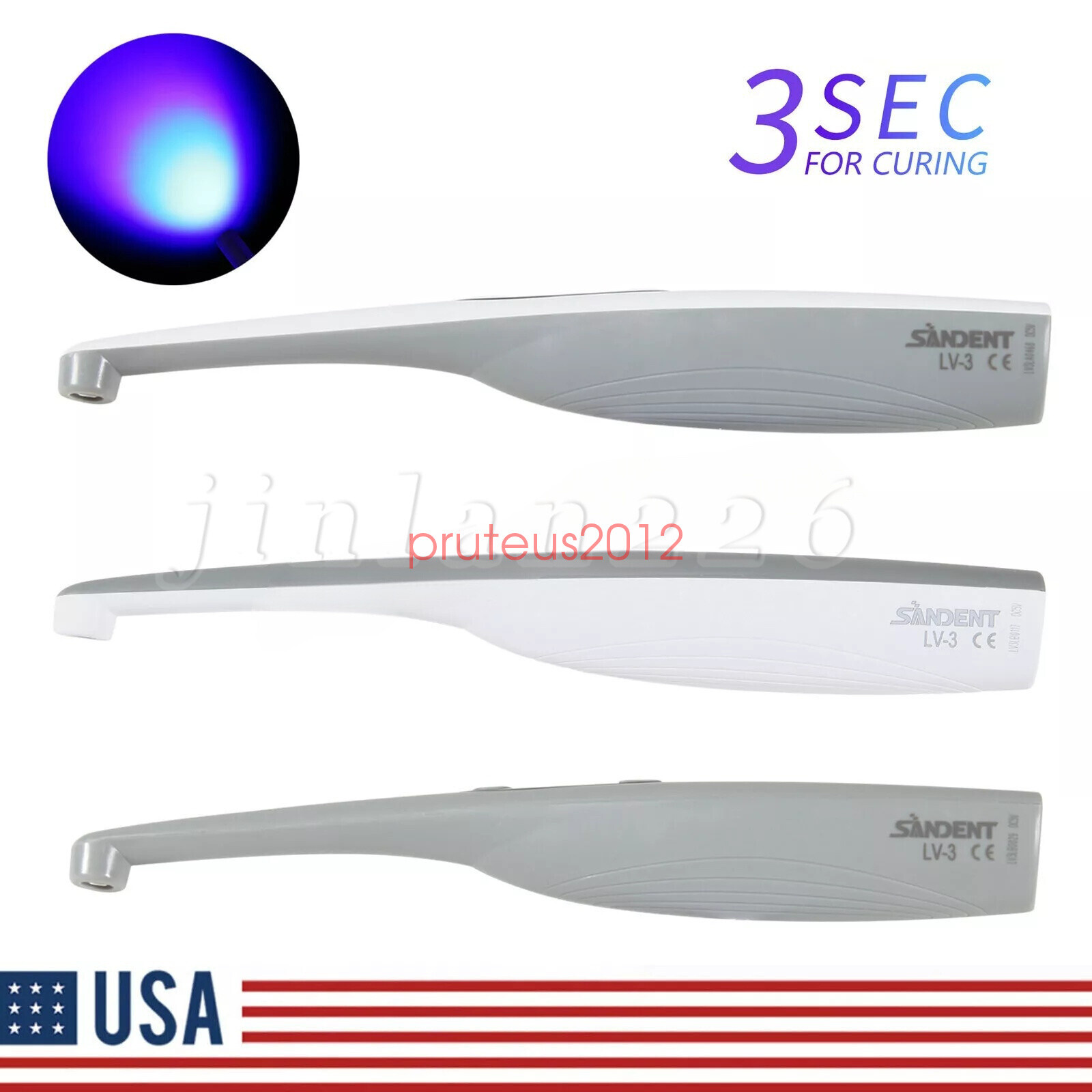 3s Dental Curing Light Lamp Dental Light Cure FOTOPOLIMERIZADOR Dental Resin