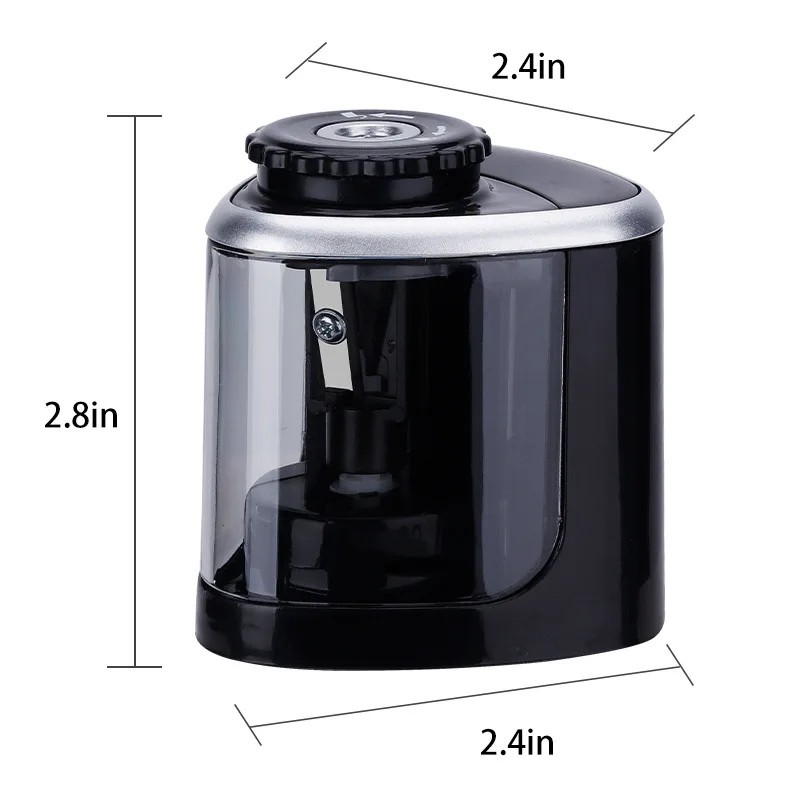 Automatic Electric Pencil Sharpener Helical Blade Fast Sharpen Home Office New