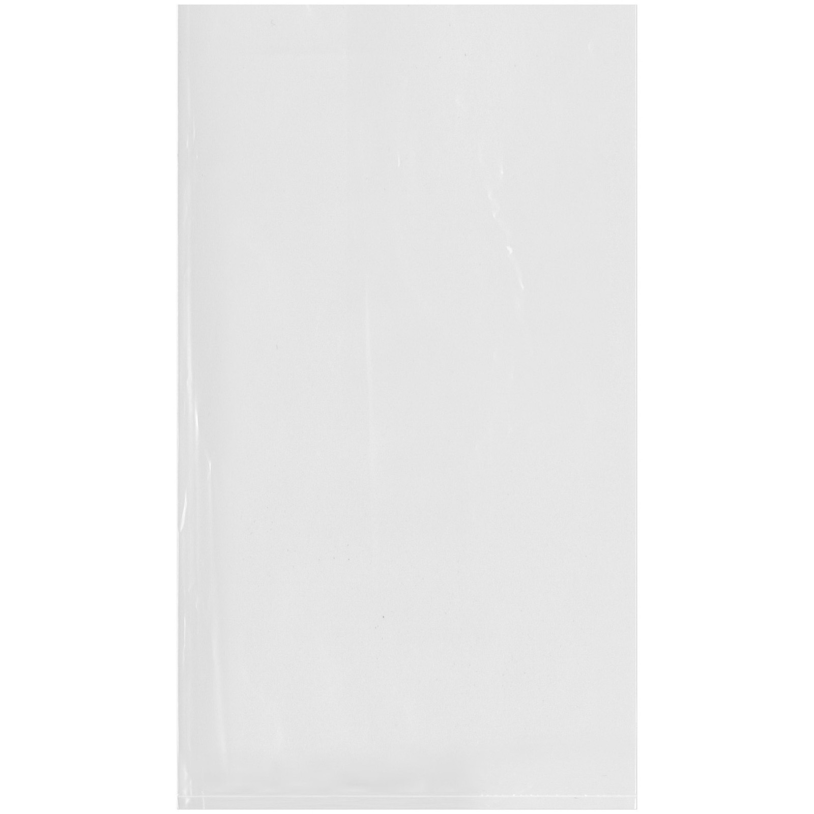 Plymor 8″ x 14″, 2 Mil Flat Open Clear Plastic Poly Bags