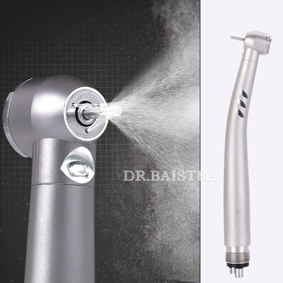 AZDENT 45 Degree/Dental LED E-generator Shadowless Handpiece Turbine 4Hole/2Hole