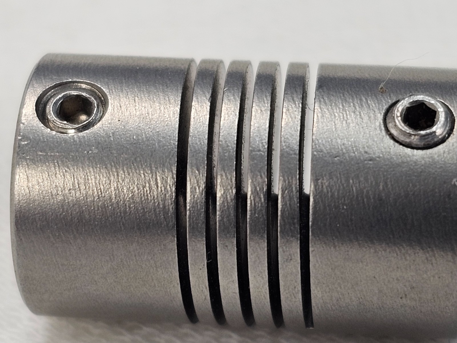 6.35 x 6.35 Shaft Flexible Coupling (1/4″ X 1/4″ STAINLESS STEEL Coupler Encoder