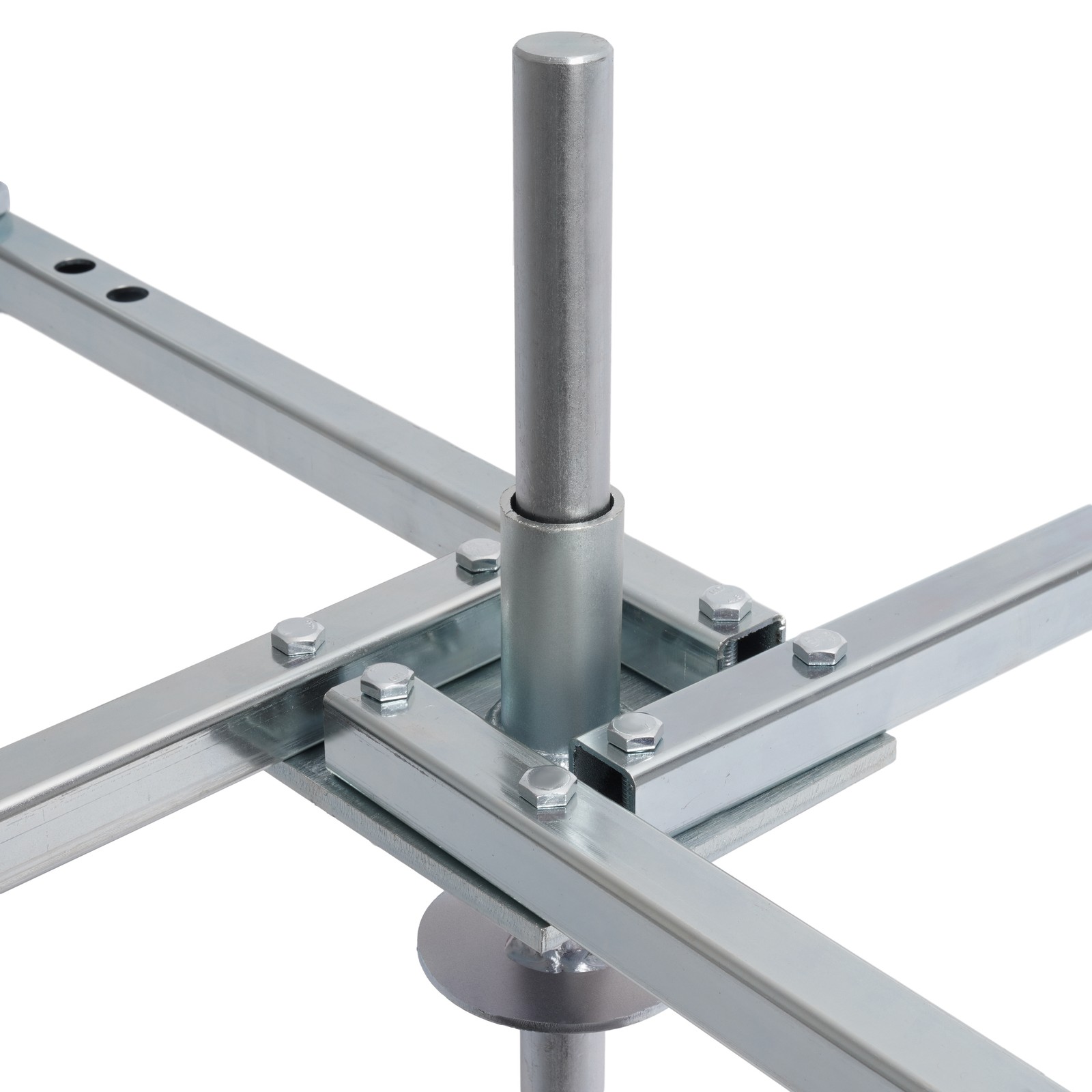 Spinning Jenny Fence Wire De-Reeler Galvanized Steel for 4000FT Fence Systems