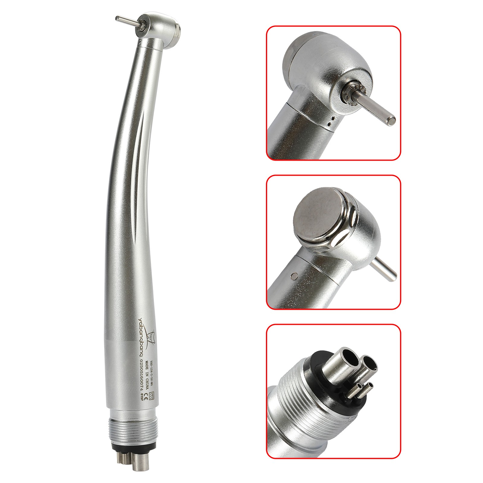 Dental High Speed Handpiece Small Mini Head Turbine 4 Hole Fit NSK