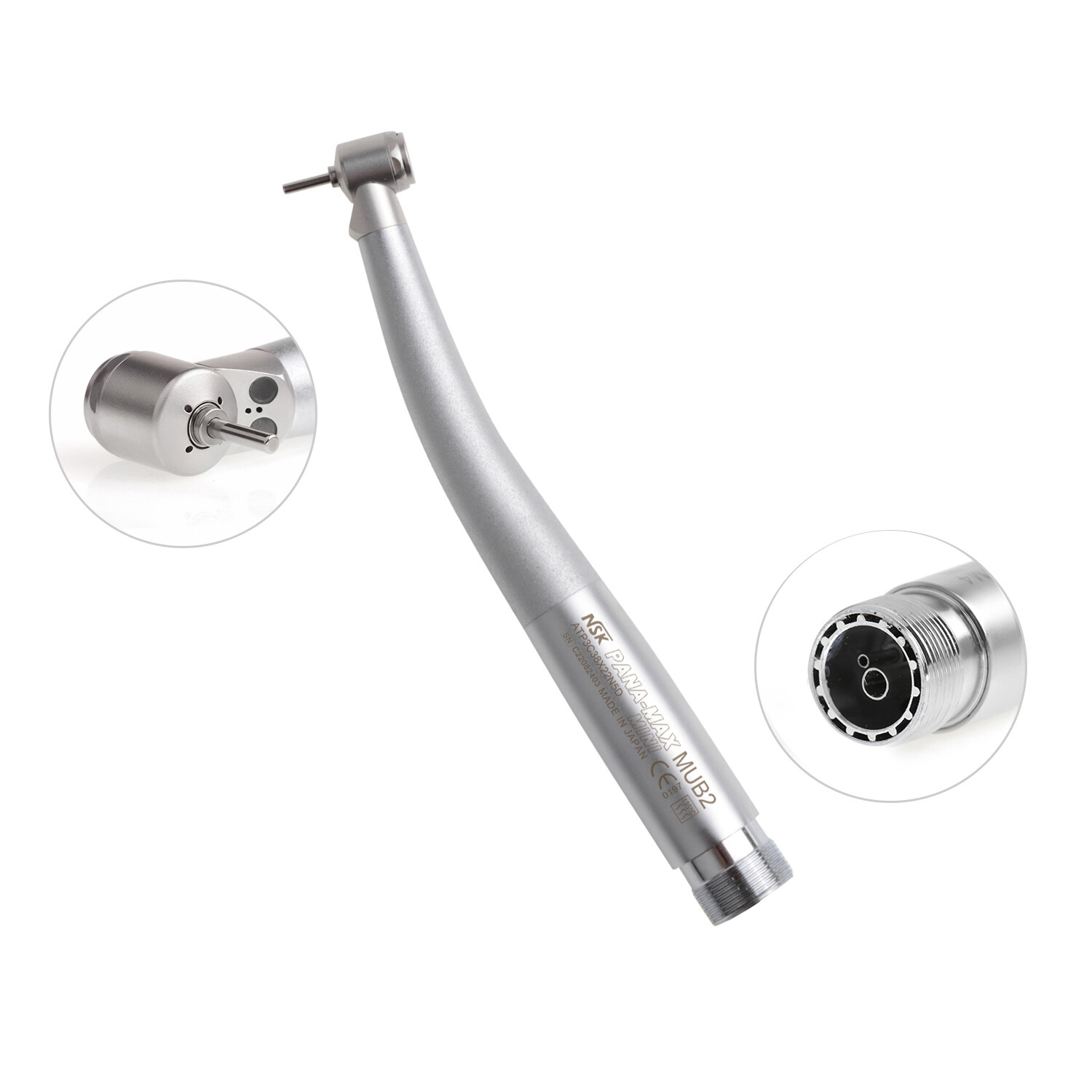 2H/4H Dual LED Dental High Speed Handpiece Single Water Spray MINI Head for Kids