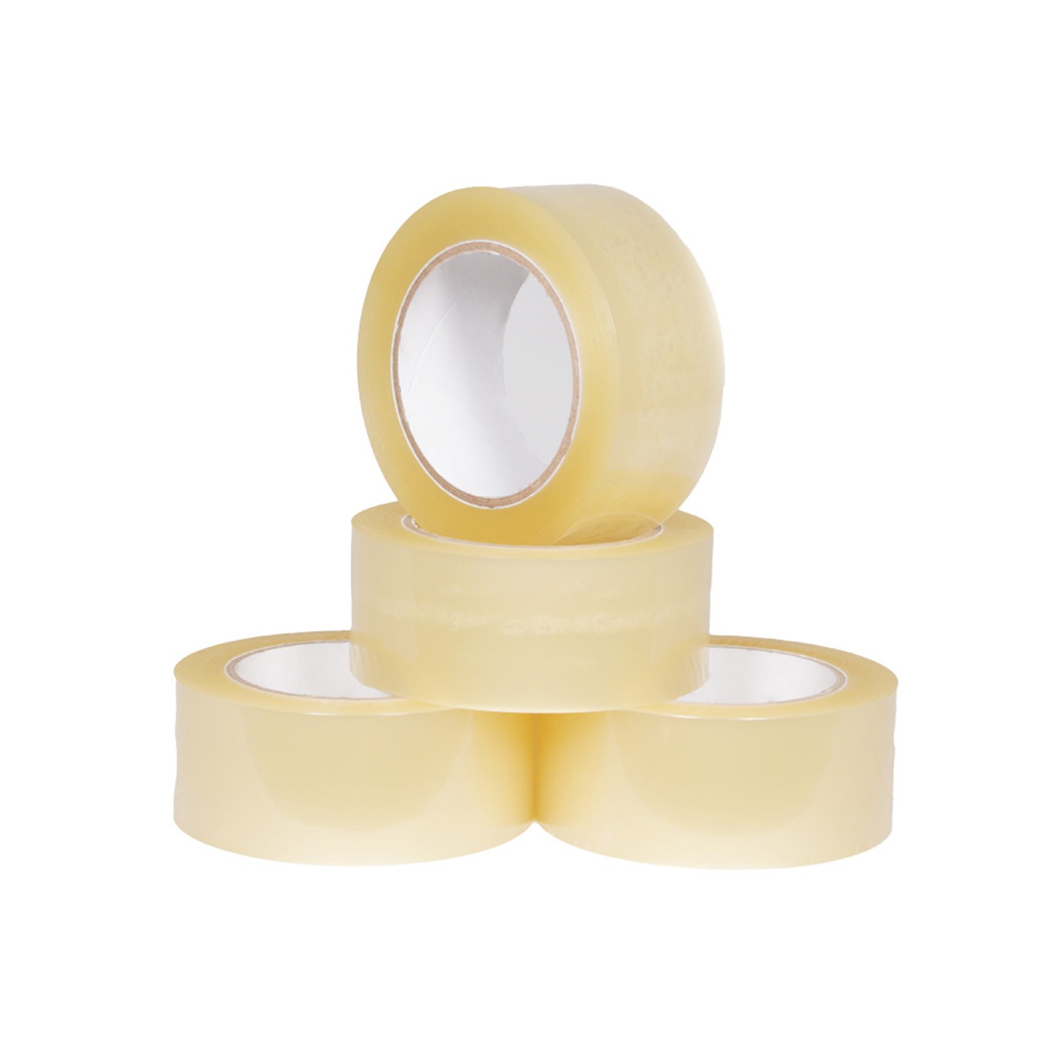 Clear Carton Packing Tape, 2″x100 Yards, 36 Rolls, 1.6 Mil, for Dispenser Refill