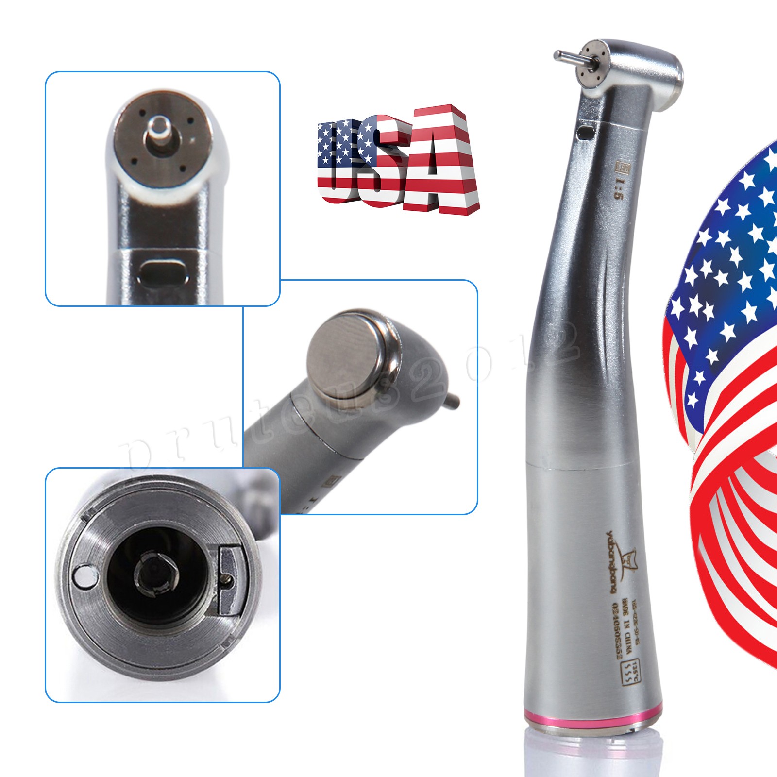 Portable Dental Ultrasonic Scaler Handpiece + Tips fit Cavitron EMS WOODPECKER