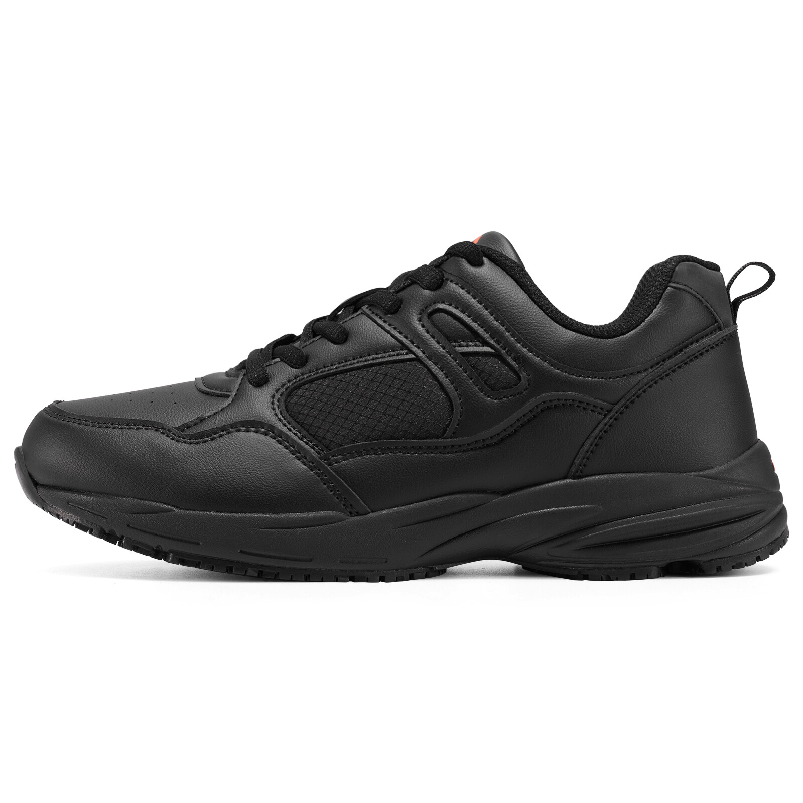 HISEA NINGO Men’s Slip Resistant Work Shoes Chef Kitchen Oil Resistant Sneakers