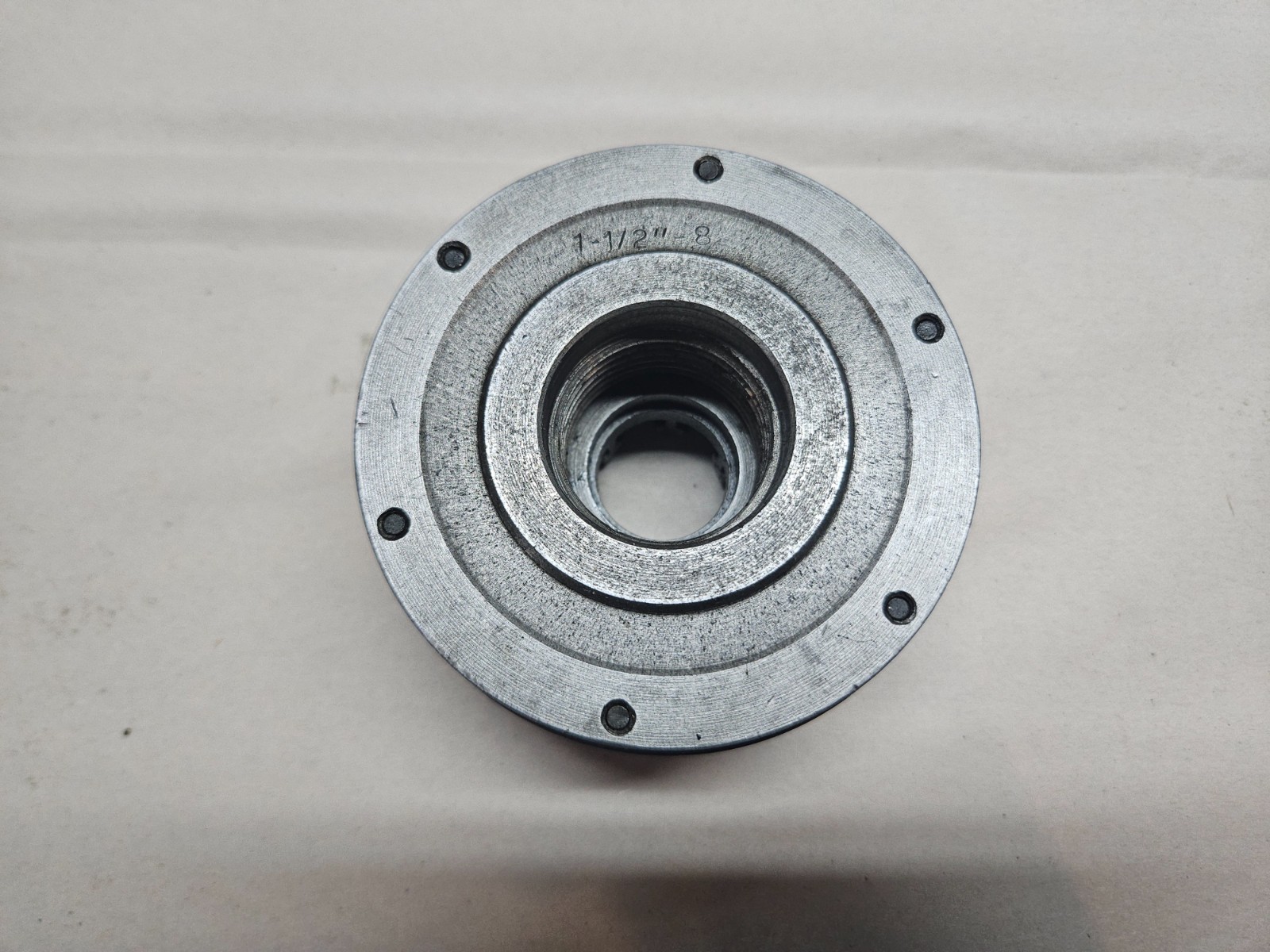 Buck Chuck 1462 6 Jaw Adjust-Tru Self Centering Manual Lathe Chuck 4″ OD