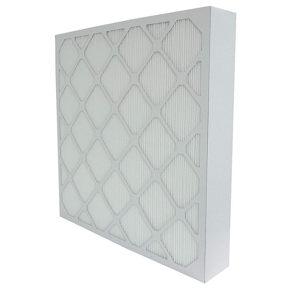 GRAINGER 6B595 PK 3 Mini-Pleat Air Filter,16x25x4,MERV 14 6B595