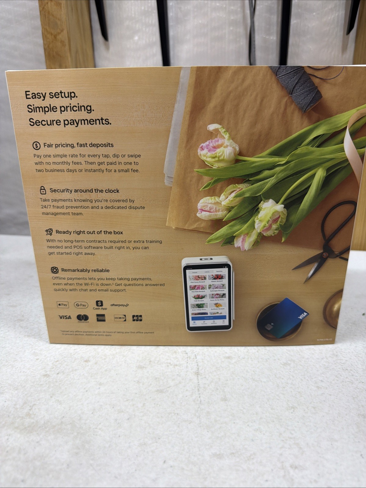 ?Sealed? Square Terminal – Credit Card Machine | Mobile POS SPD2-01