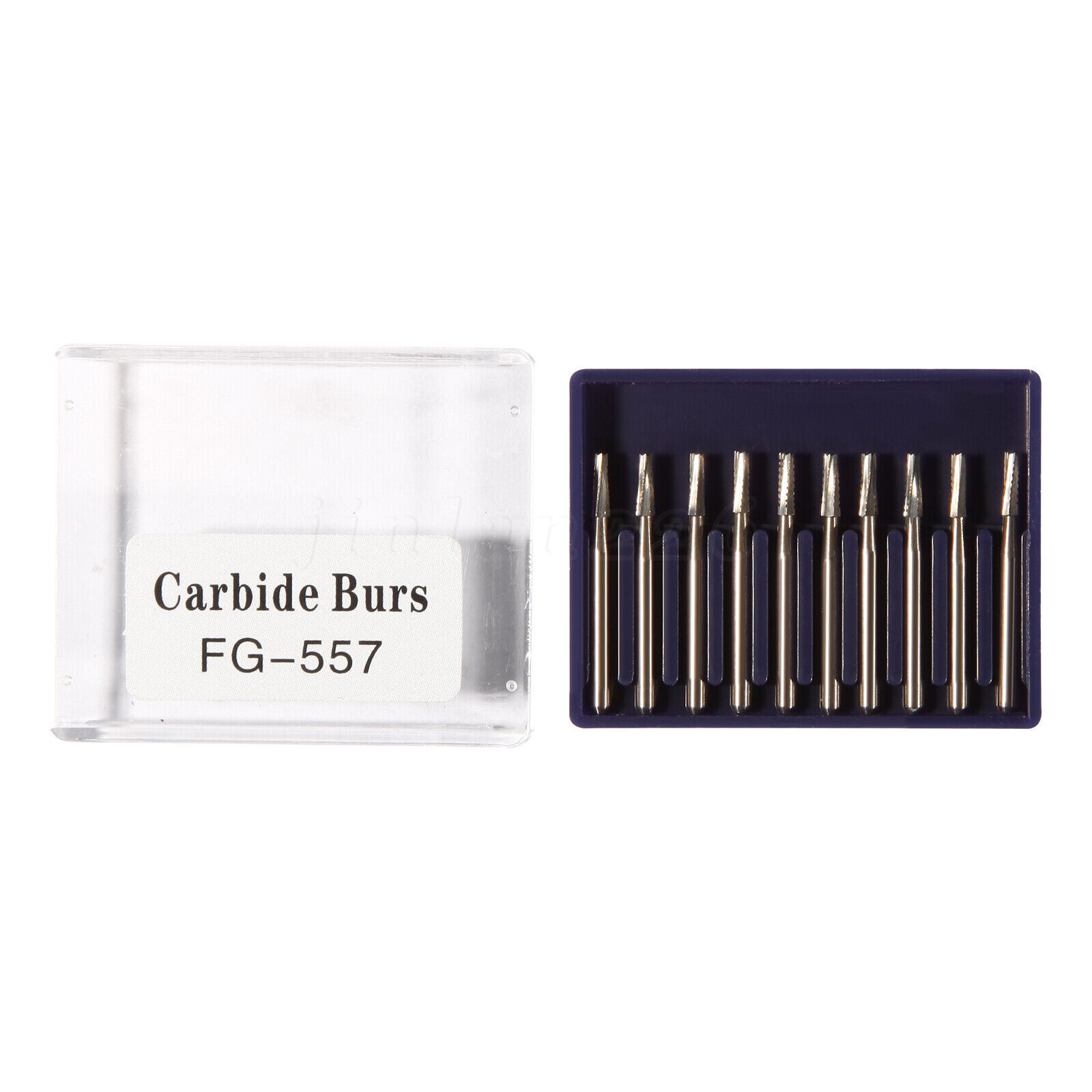 Dental Midwest FG #557 Clinic Length Cross Cut Carbide Burs 100pcs/10packs