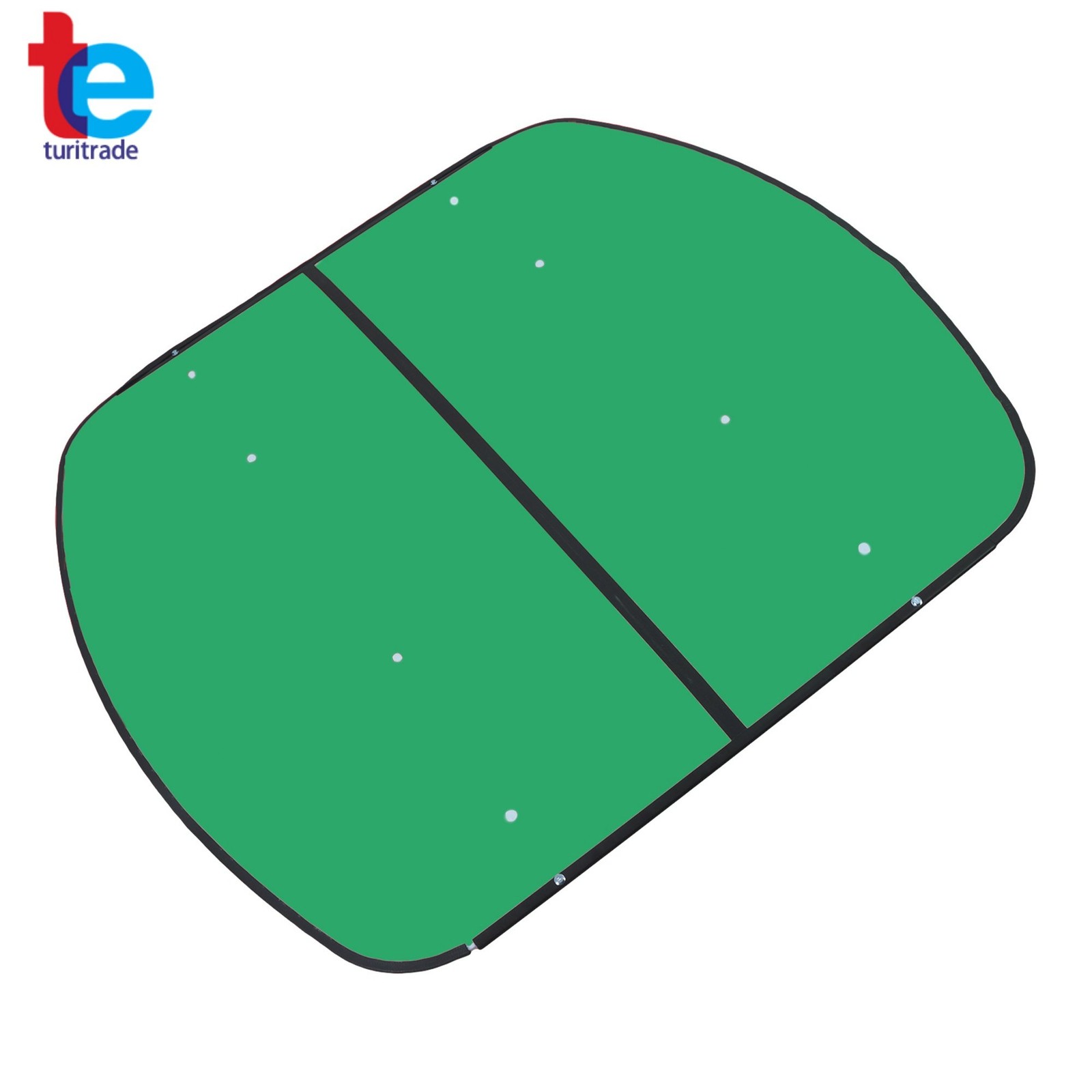 Green Canopy For ROPS 52″ X 52″ For Tractor Mowers Umbrella 2″ x 2″ or 2″ x 3″