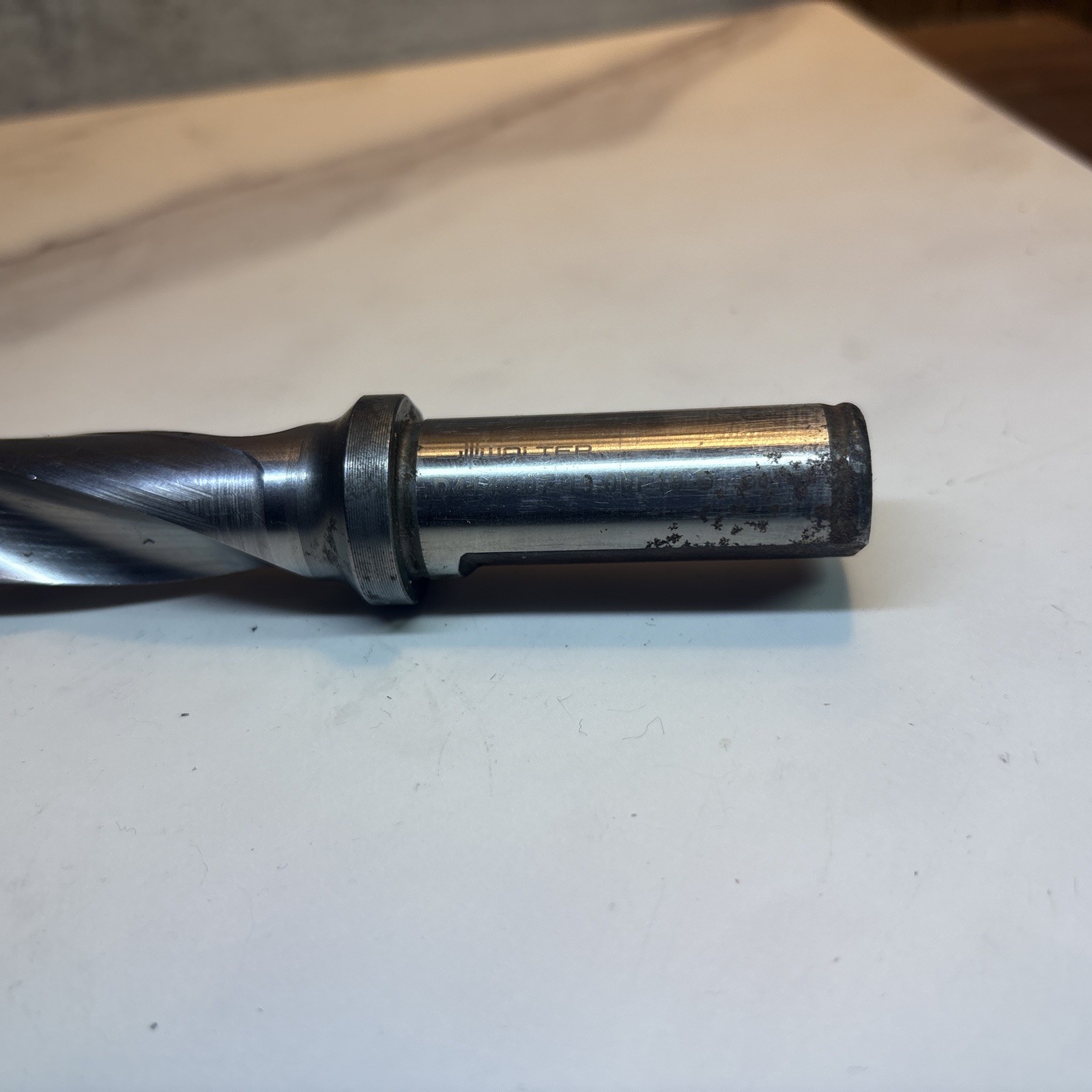 Walter Spade Drill, D4140.07-19.00F19-D, 3/4” Shank , 6” Max Depth.