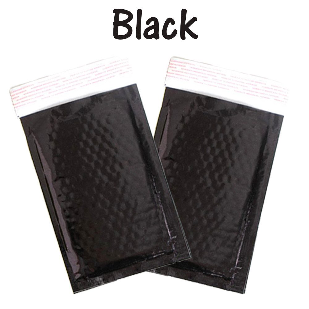 5×9 Reflective Metallic Bubble Mailers, Padded Shipping Mailing Glossy Envelopes