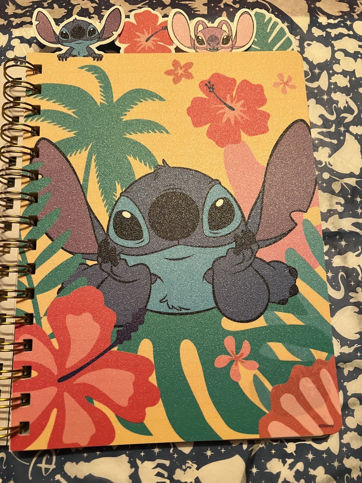 Stitch Journal Soft Plastic Cover with Tabs Aloha 96 Ruled Page