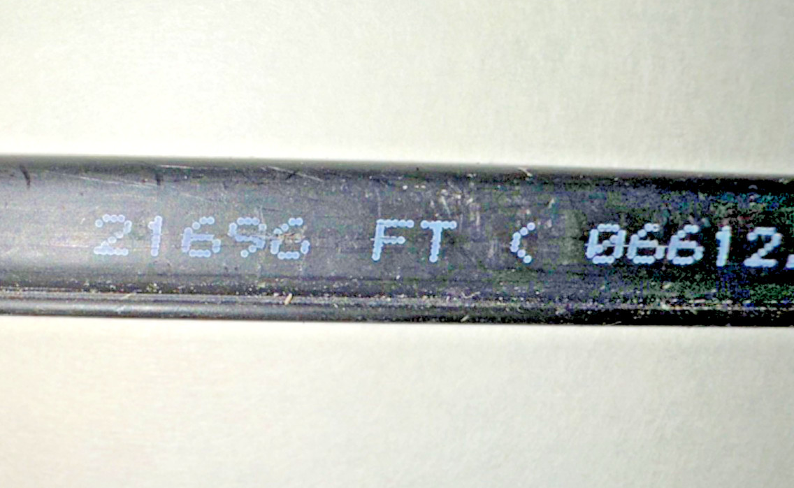 Superior Essex Optical Fiber SMF-A1 Corning SM 05/25 micron Cable 700 feet