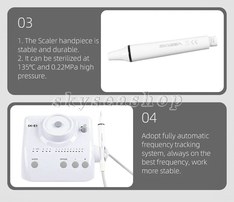 FDA Piezo Dental Scaler Ultrasonic Cleaner Auto Water fit EMS Cavitron SK-E1