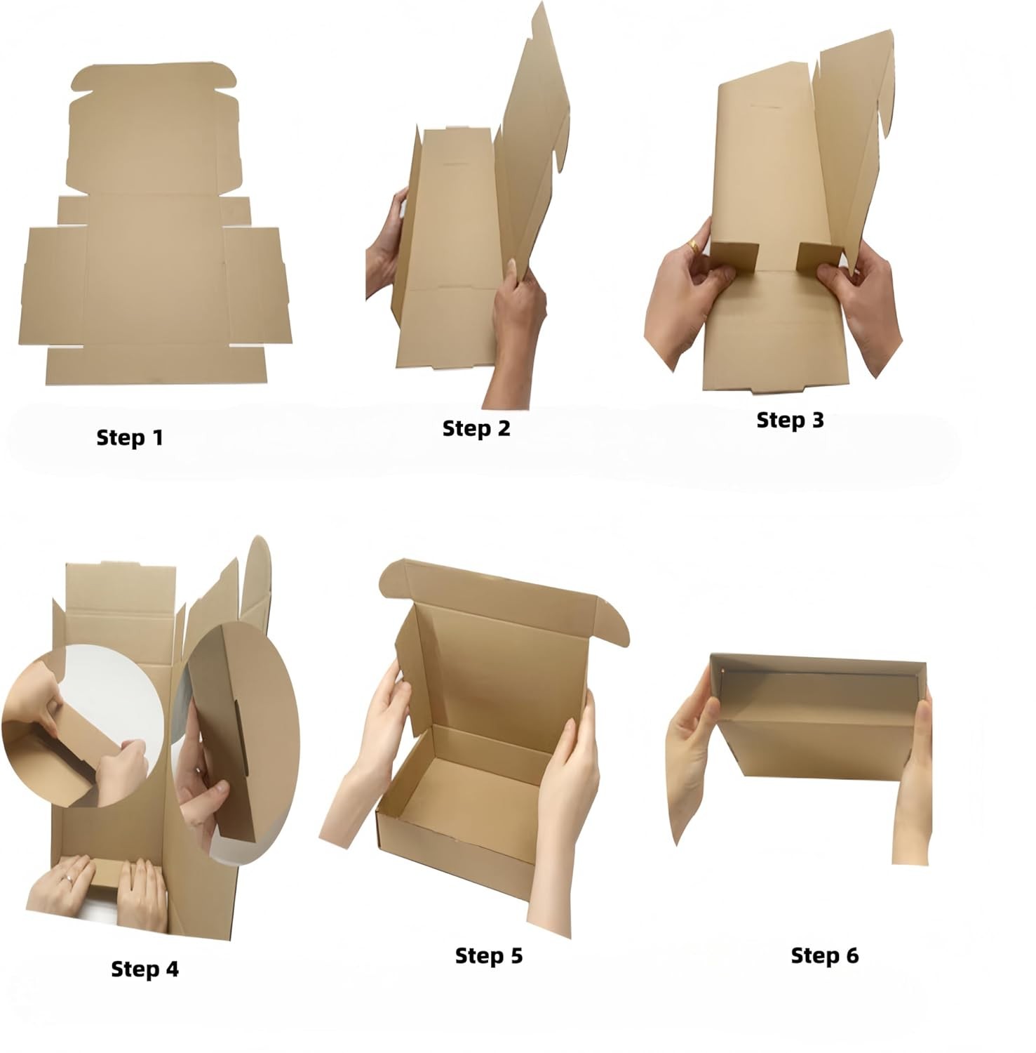6 X 6 X 2 Inches Small Shipping Boxes 50 Pack Corrugated Cardboard Packaging Bus