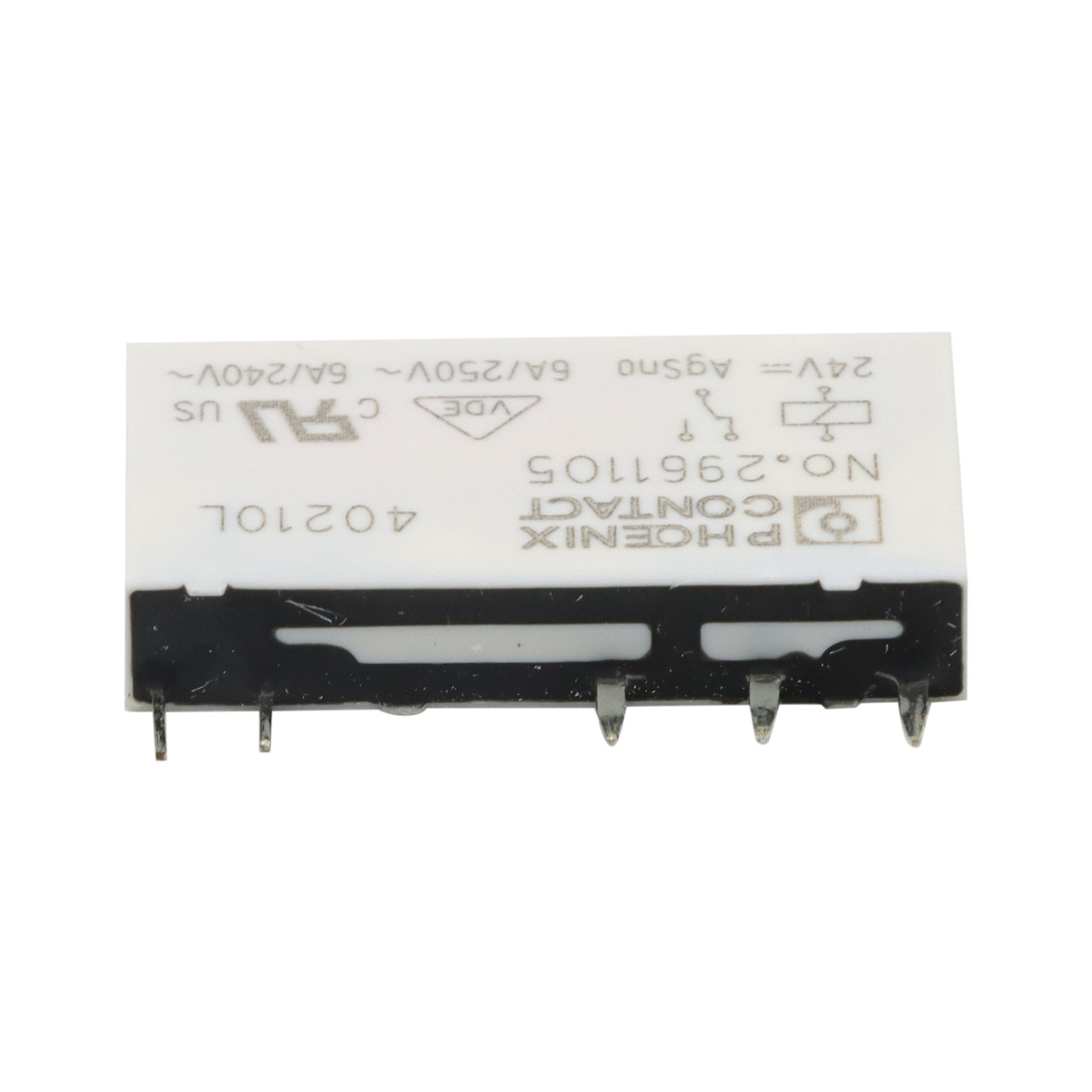 20pcs 24VDC 6A 250VAC 5-Pin For No.2961105 Phoenix Contact Power Relay