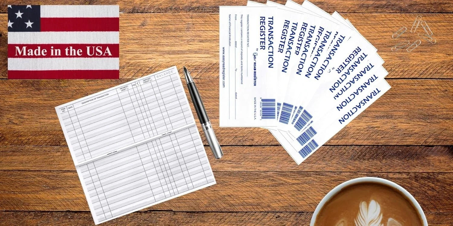 12 Checkbook Transaction Registers 2025-2026-2027 Calendars Check Book Bank …