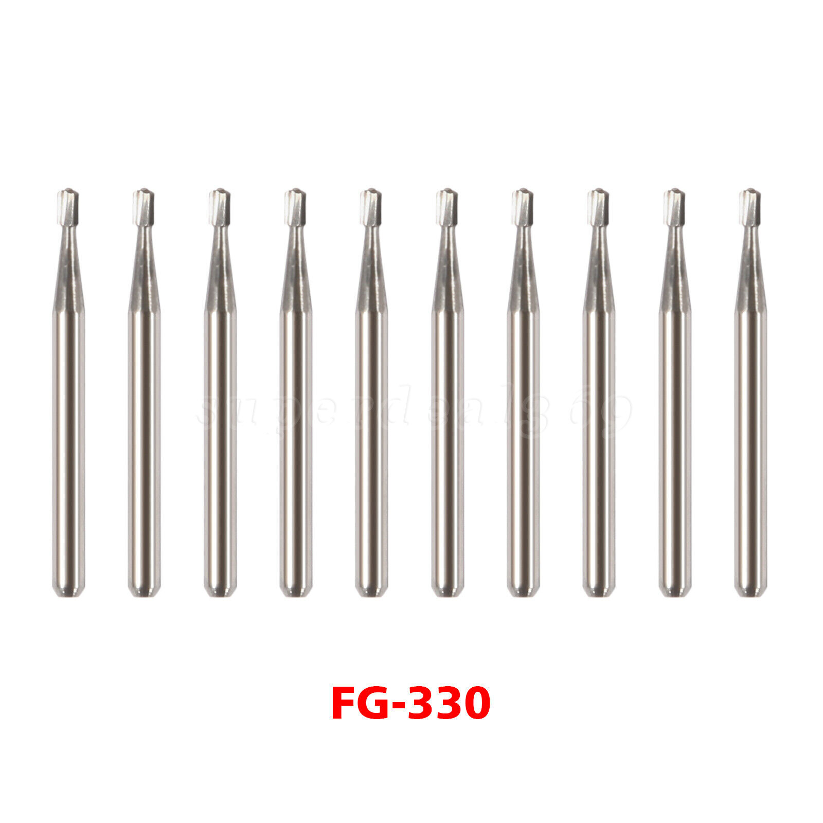 10-100PCS Dental Carbide Burs FG /Pear-Shaped High Speed Tungsten Steel SALE