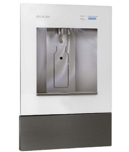 ELKAY Water Dispenser, Built-in Filter ERF750, ezH20, Non-refrigerated White