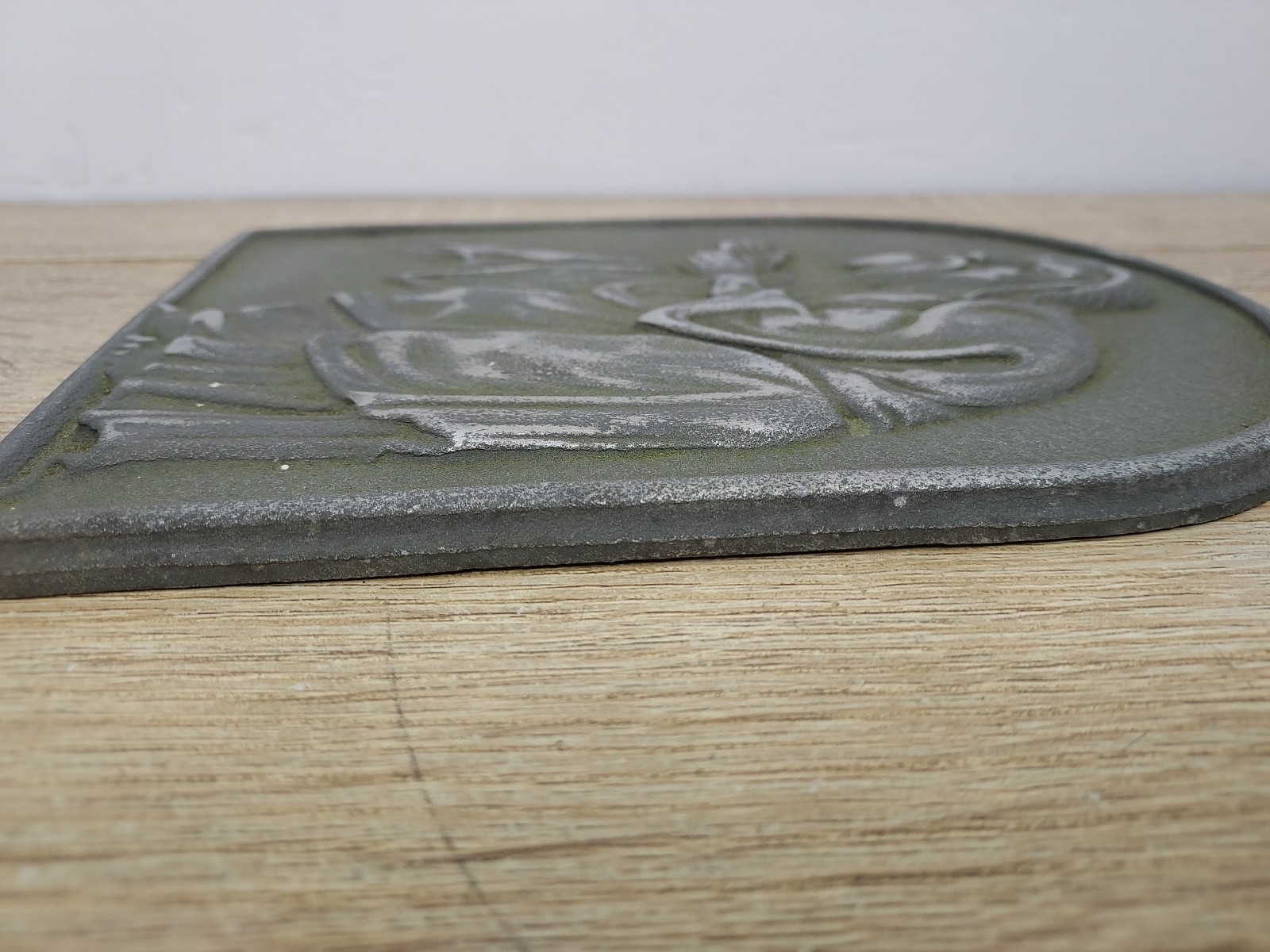 Vtg Alcoa Aluminum Company of America Sample Casting Prophet Jeremiah Relief