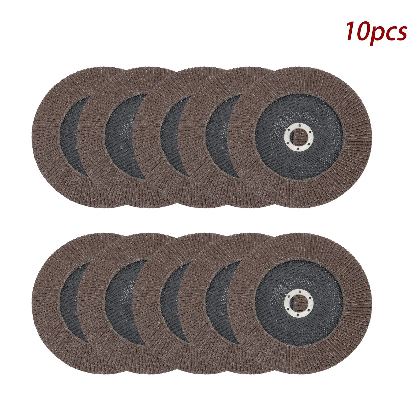 10 Pcs 7″ x 7/8-Inch Flap Discs Flapper Wheel for Angle Grinder T29 40 Grit