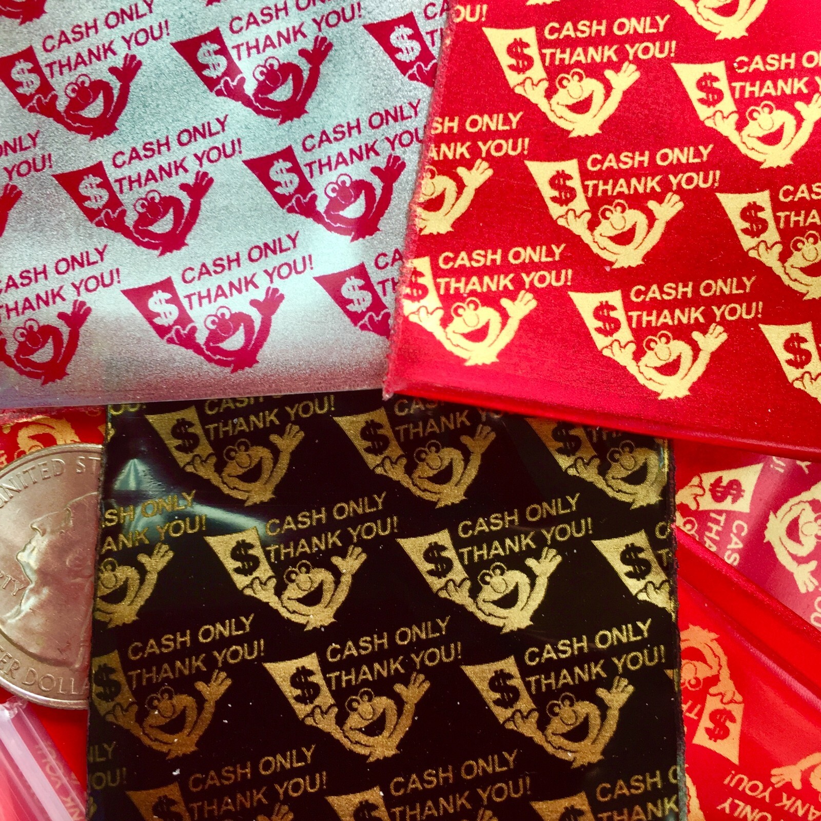 BaggiesSince1987 – 2020 Design Zip Bags Metallic 50 DSN Mix 500PCS, READ DETAILS