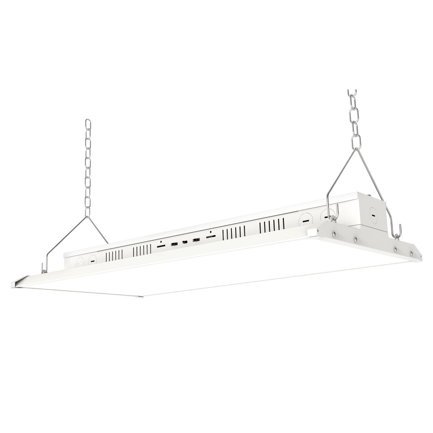 3500K/4000K/5000K LED Linear High Bay Light 220W Warehous Shop Lights AC120-277V