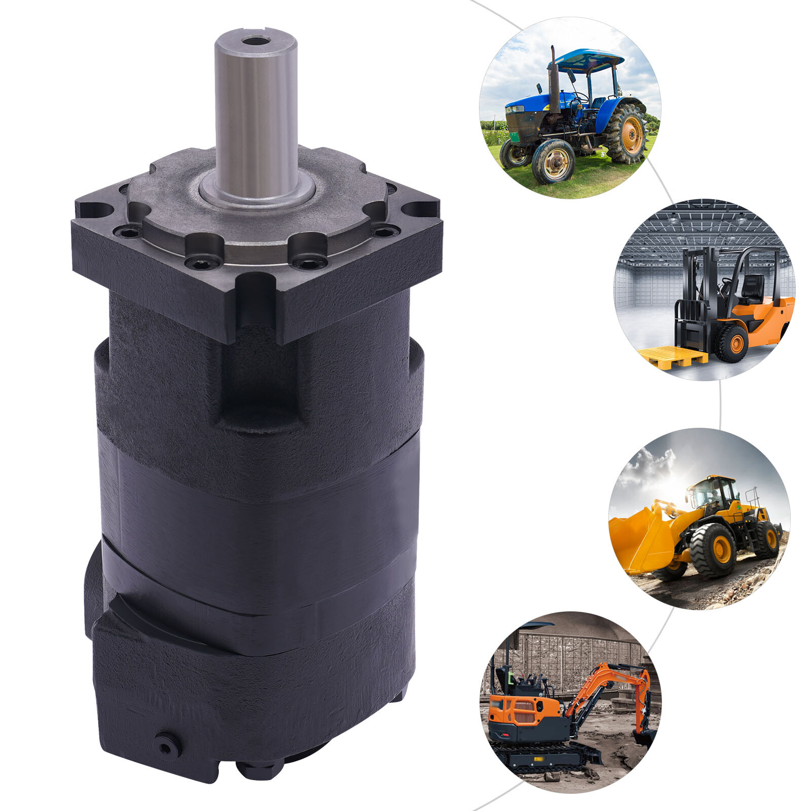 395CC Hydraulic Motor General-Purpose Hydraulic Motor Port 109-1106-006