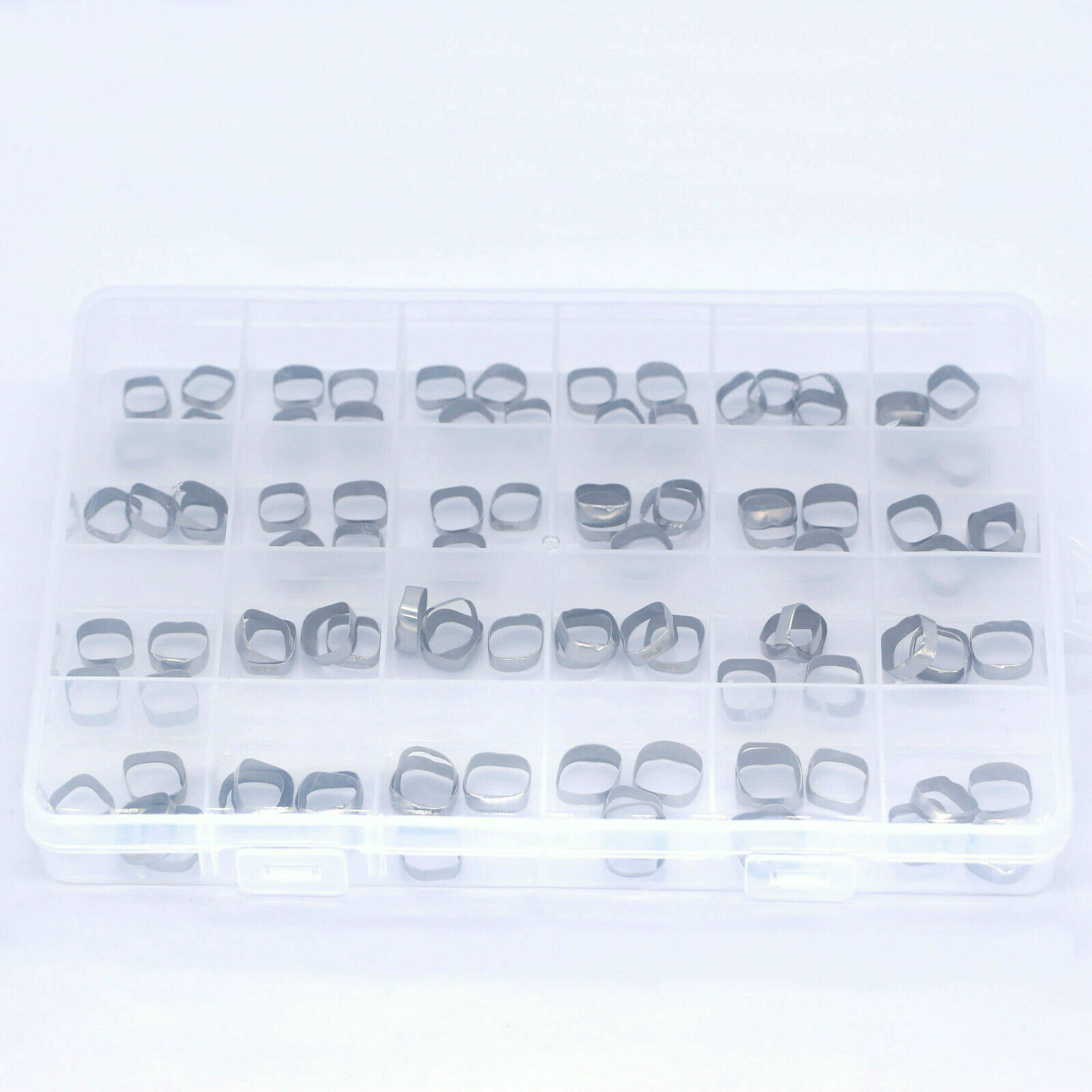Dental orthodontic 1st molar plain bands Dentaurum Size96 pcs 24 kits (4pc/kit)