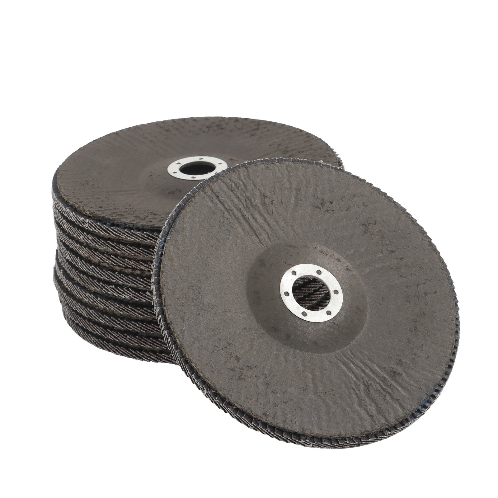 10 Pcs 7″ x 7/8-Inch Flap Discs Flapper Wheel for Angle Grinder T29 40 Grit