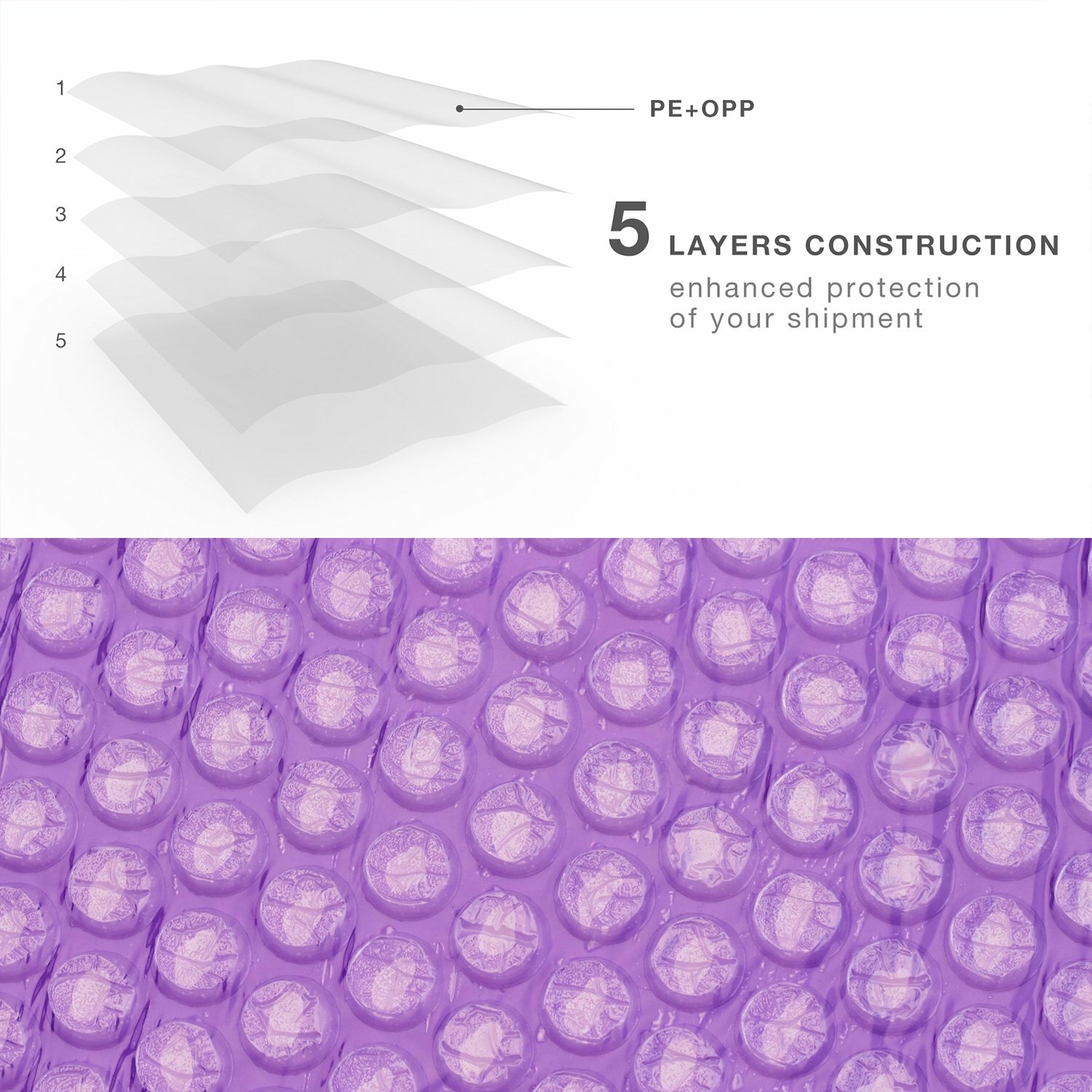 Purple Poly Bubble Padded Shipping Mailers #000 #00 #0 #CD #1 #2 #3 #4 #5 #6 #7