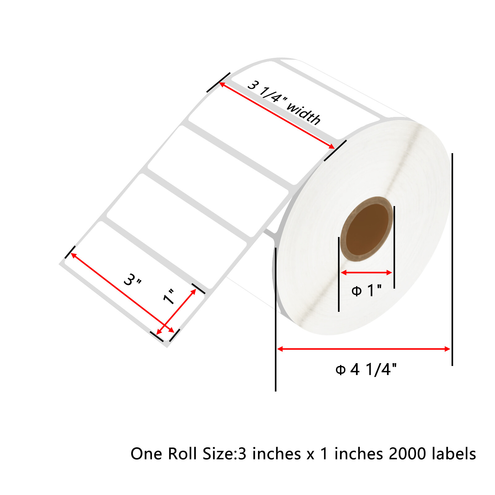 Direct Thermal Shipping Paper Labels For Zebra&Rollo Printers ZB GX420D 420T
