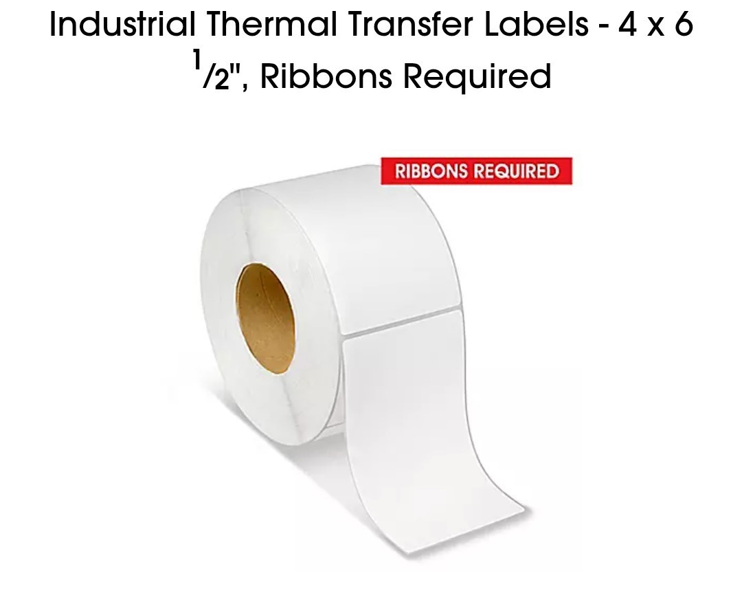 Zebra Direct Thermal Labels S-5038