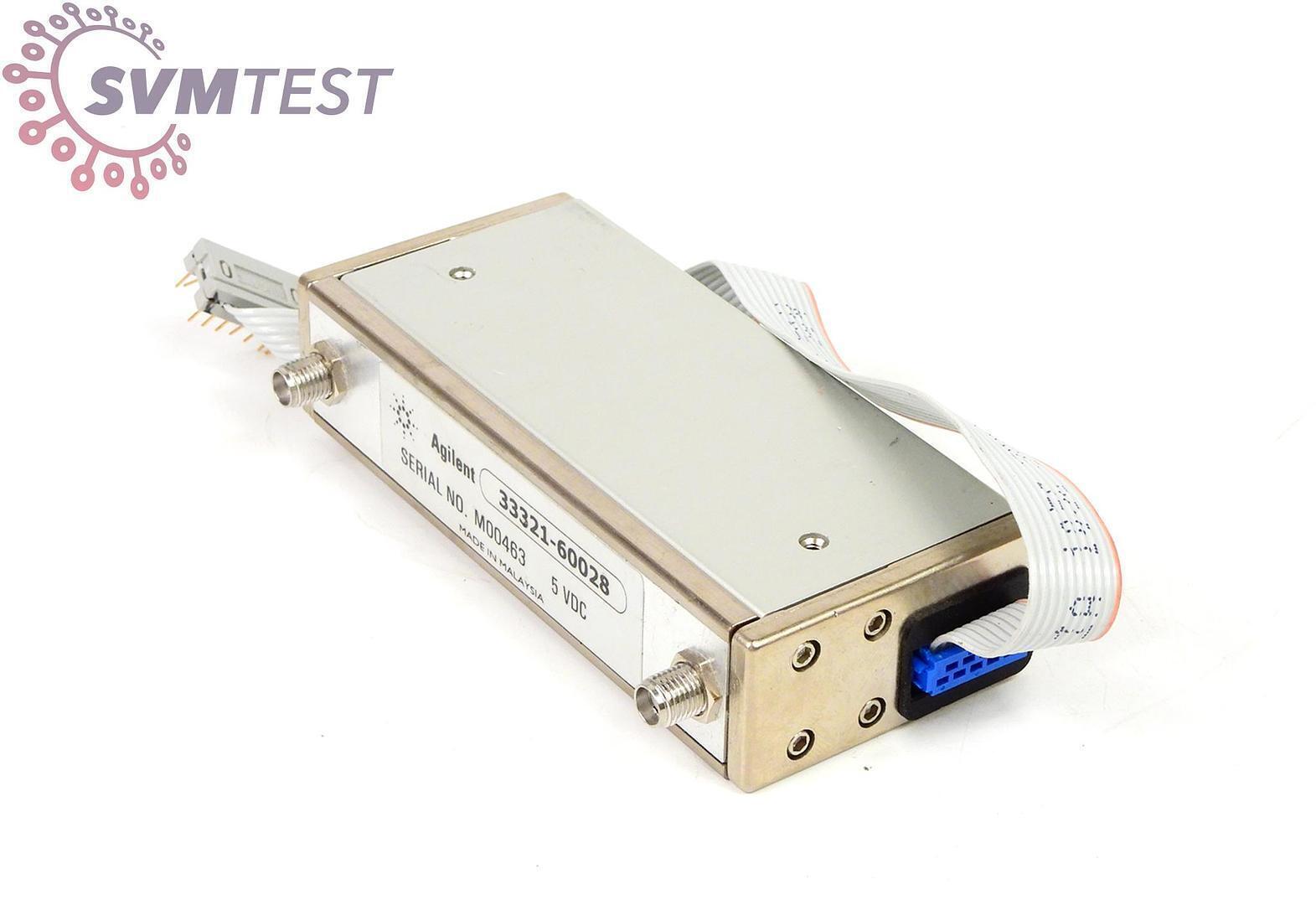 Agilent 33321-60028 Programmable Step Attenuator DC-3GHz 0-65dB