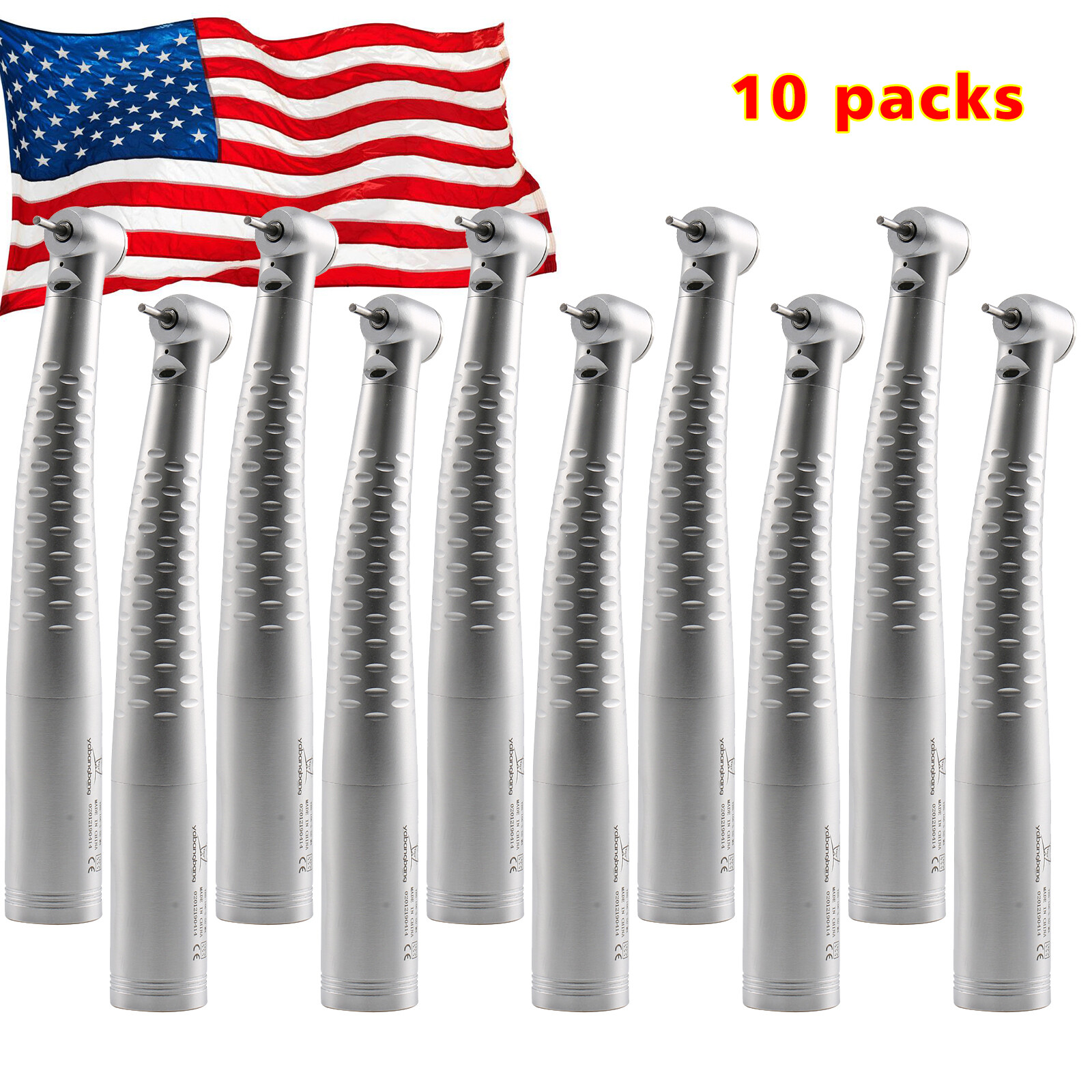 Standard Head Dental Fiber Optic High Speed Handpiece for KAV 4/6H Coupling