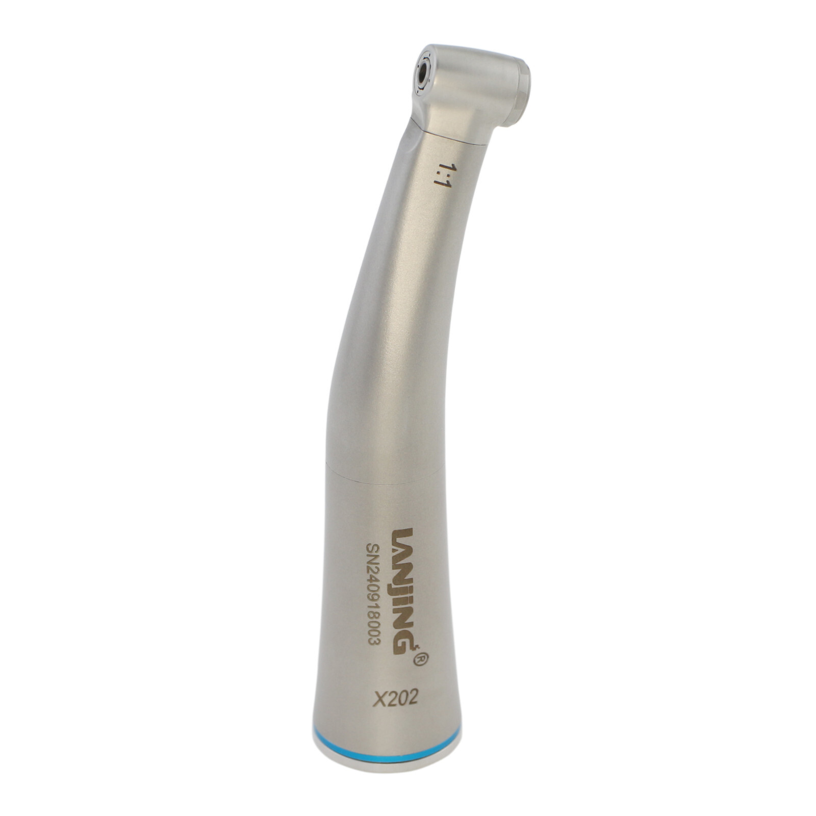 Dental Contra Angle Handpiece 1:1 Fiber Optic Low Speed Mini Inner Channel NSK