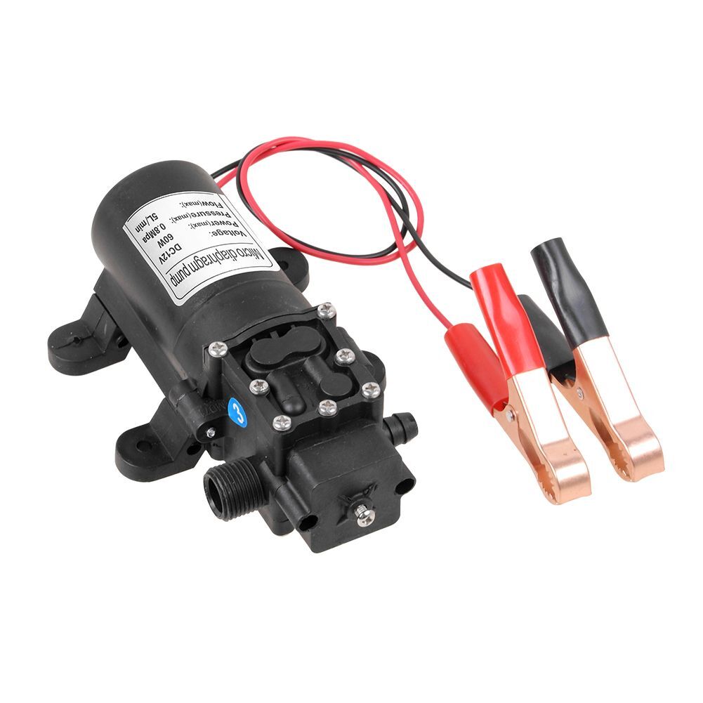 12V 60W 5L/min Fuel Transfer Pump Oil Diesel Gasoline Kerosene Car Tractor Truck