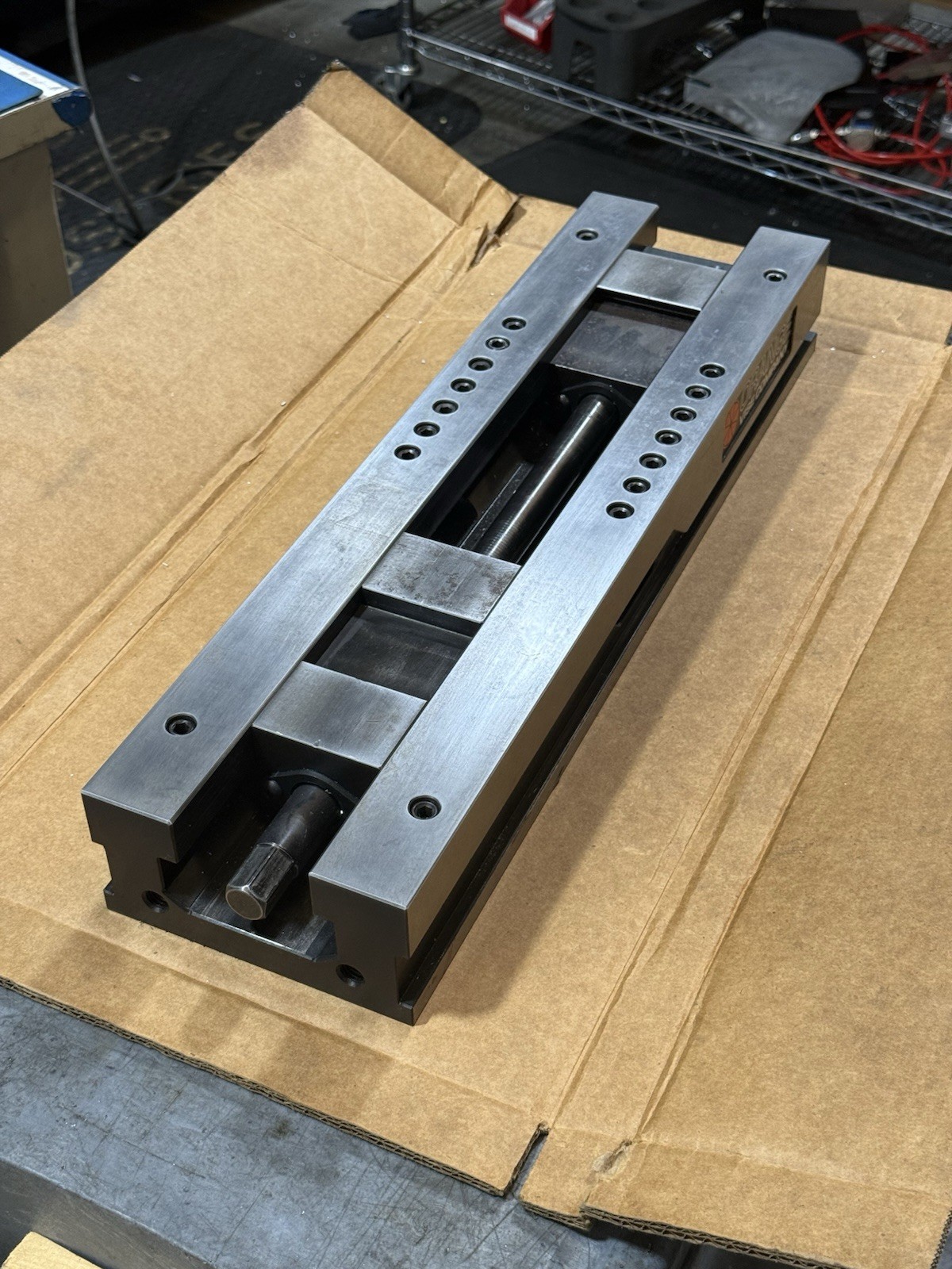 Orange Vise Company 6” x 22” Vise Body and Carrier, Great Conditon