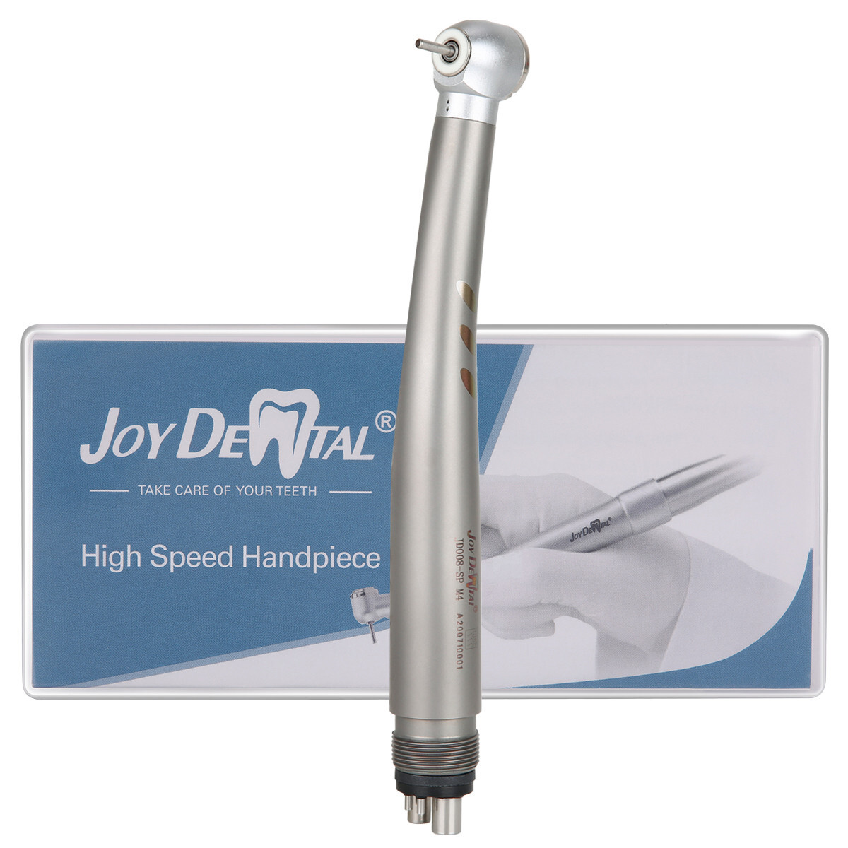 Dental 4 Holes LED High Speed ceramic Handpiece E-generator Shadowless Ring