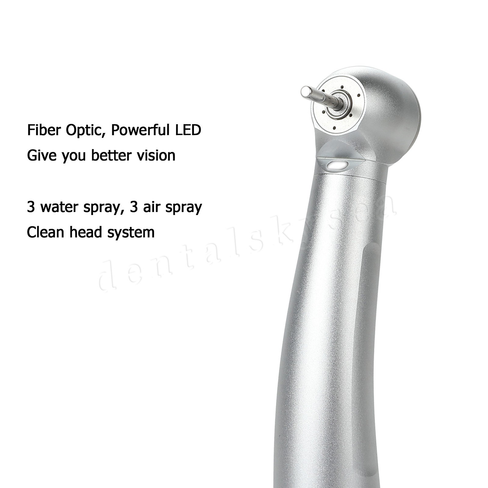 1-10 COXO Dental Fiber Optic LED Turbine Handpiece fit Sirona LED 6H Coupler