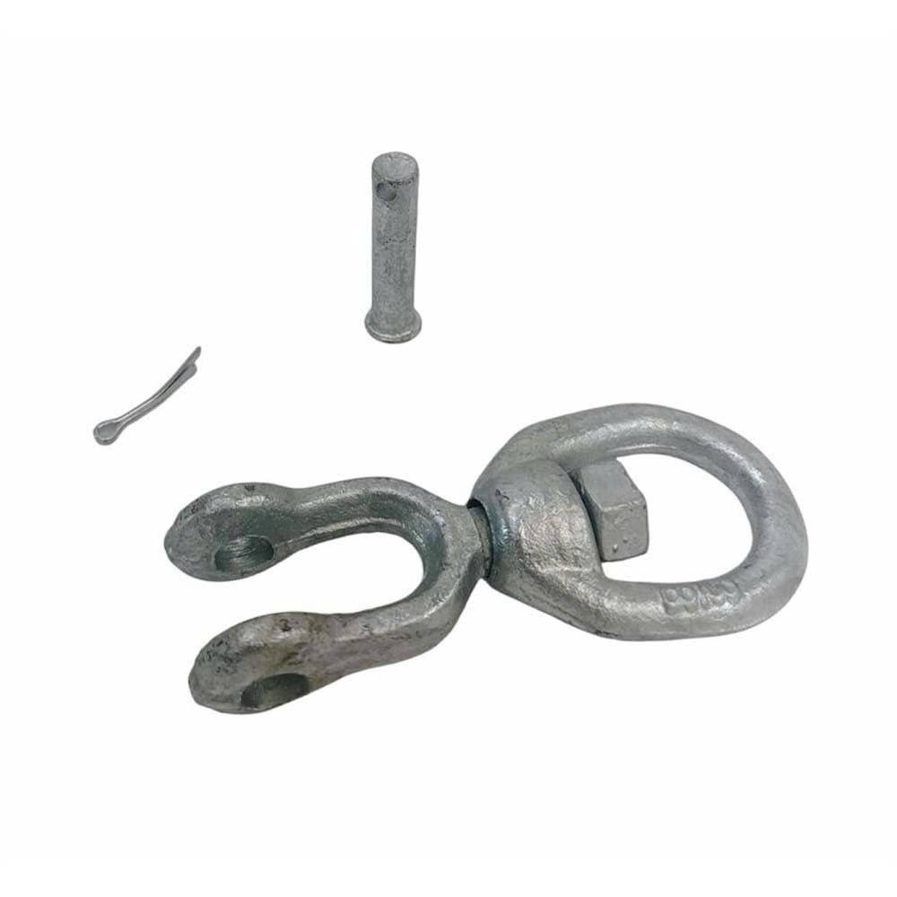 Swivel Marine Mooring Galvanized 2250 Pounds 3/8 inch JAW EYE