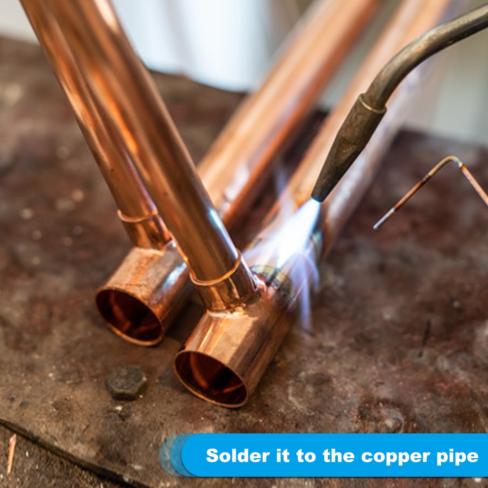 2Pack 1 1/2″ to 3/4″ ID Reducer 99.9% Pure Copper Coupling Pressure Fitting
