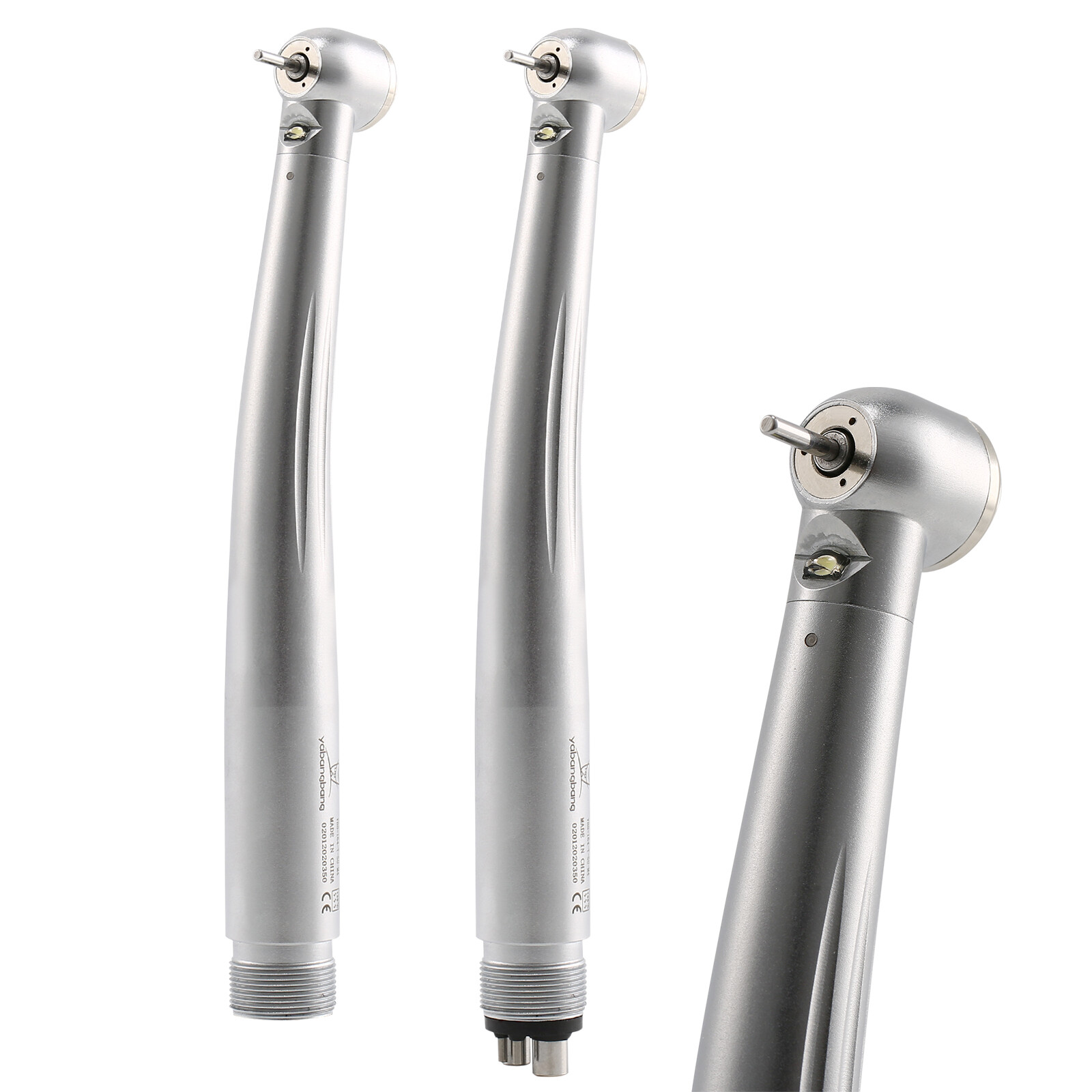 Yabangbang Dental LED Handpiece High Speed E-generator Push Turbine 2Hole/4Hole