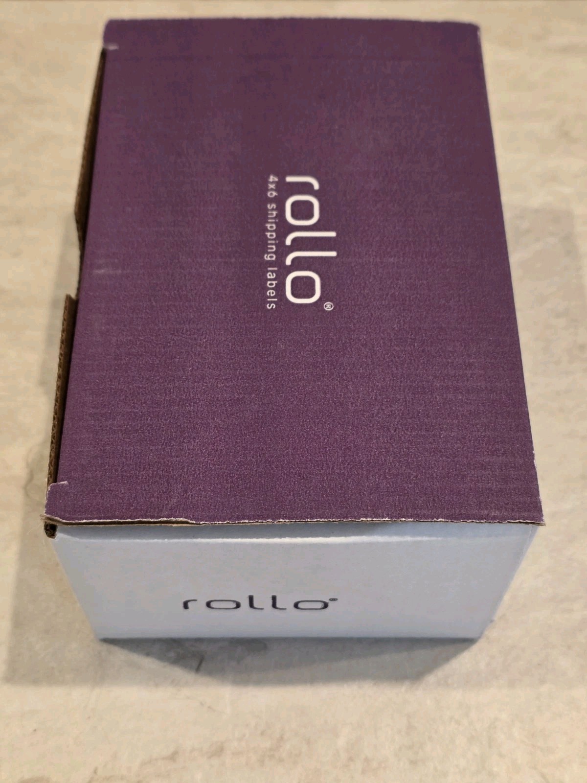 GENUINE ROLLO 4×6 Thermal Shipping Labels, White, Fanfold Stack 500 Labels, USA