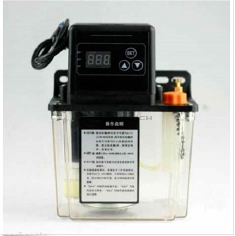 110V Or 220V Car Lubrication Pump 1L New CNC 1 Litre Digital Electronic Time ef